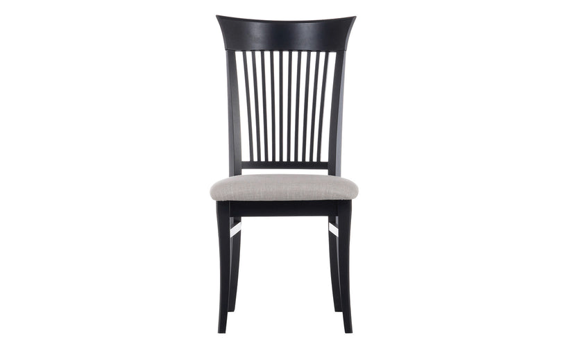 Royal Blue Slat-Back Dining Chair